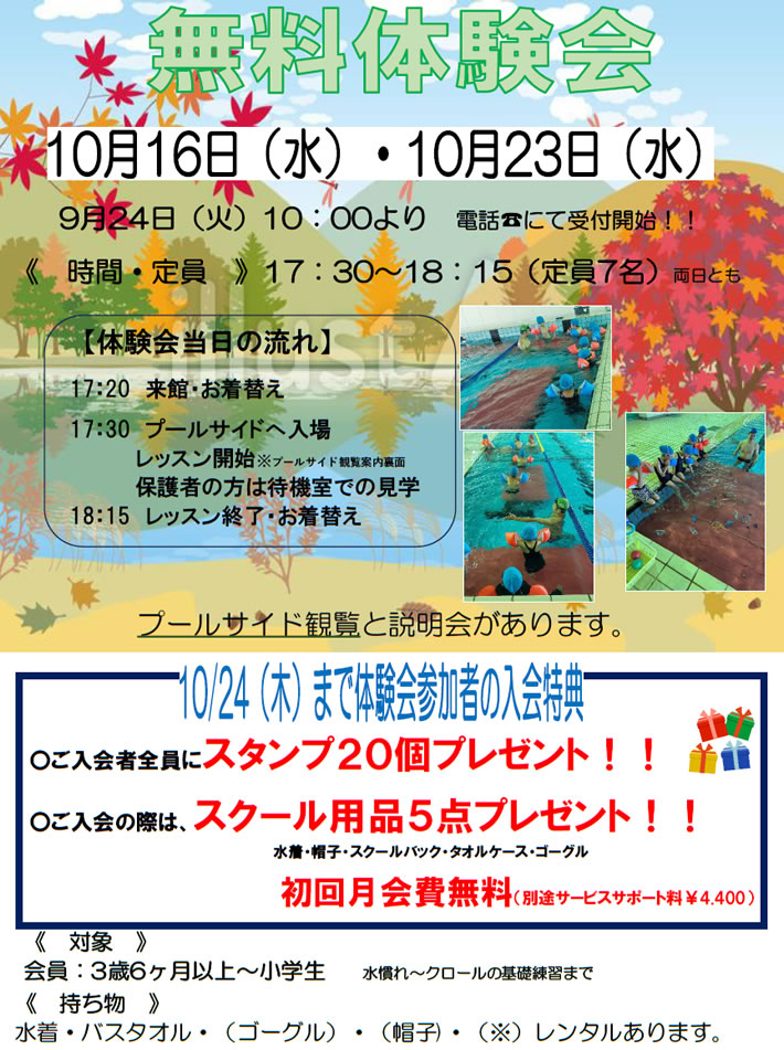 スウィン日高 チラシ